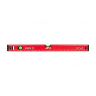 Пузырьковый строительный уровень с магнитом RGK U6060 06 м (60 см)