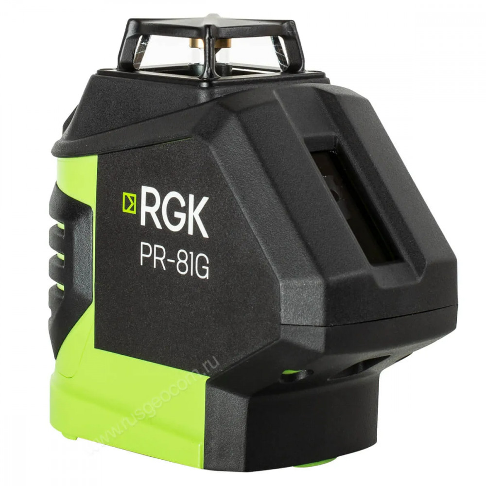 Комплект: лазерный уровень RGK PR-81G + штатив RGK LET-170