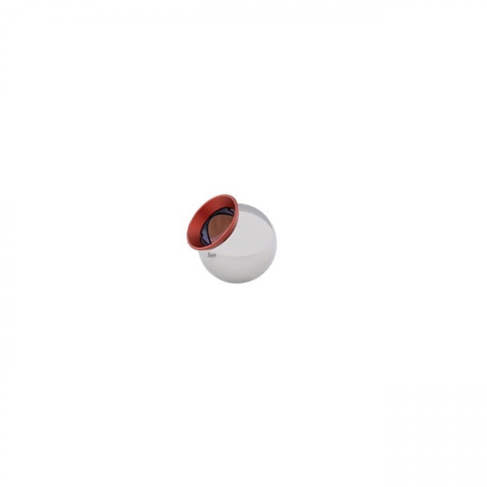 Сферический отражатель с красным ободком RRR 0.5”
